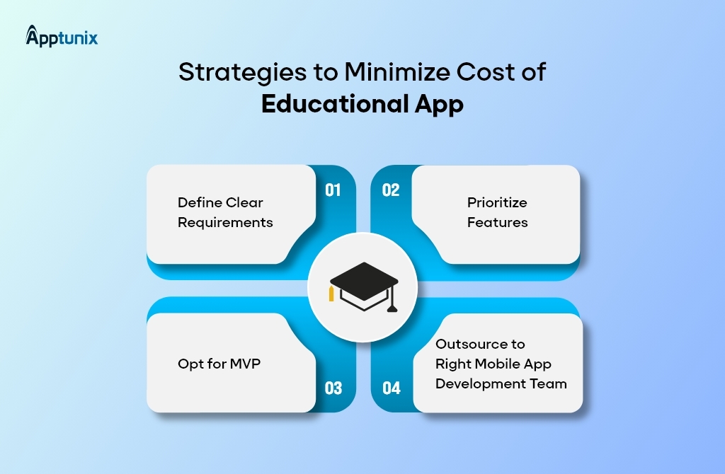 strategies to reduce cost of educational app