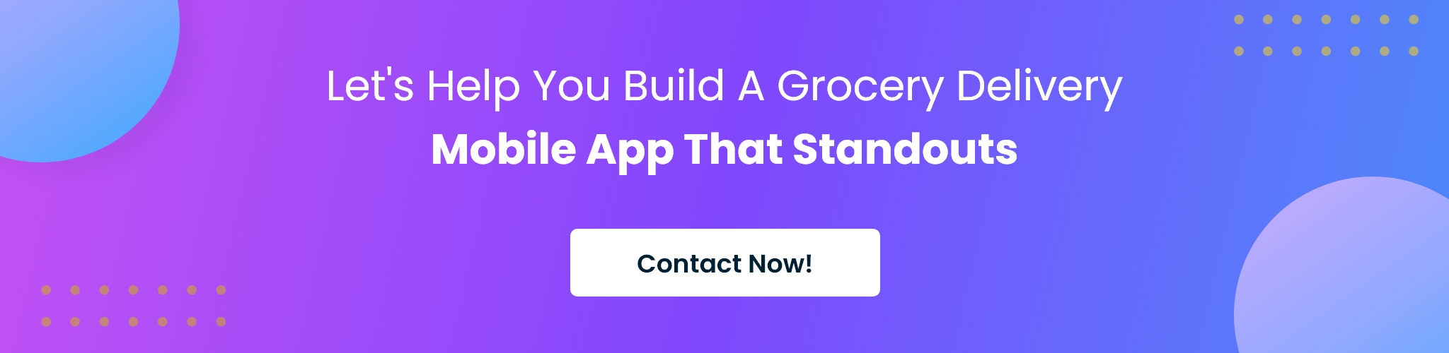 Hire Grocery App Developers