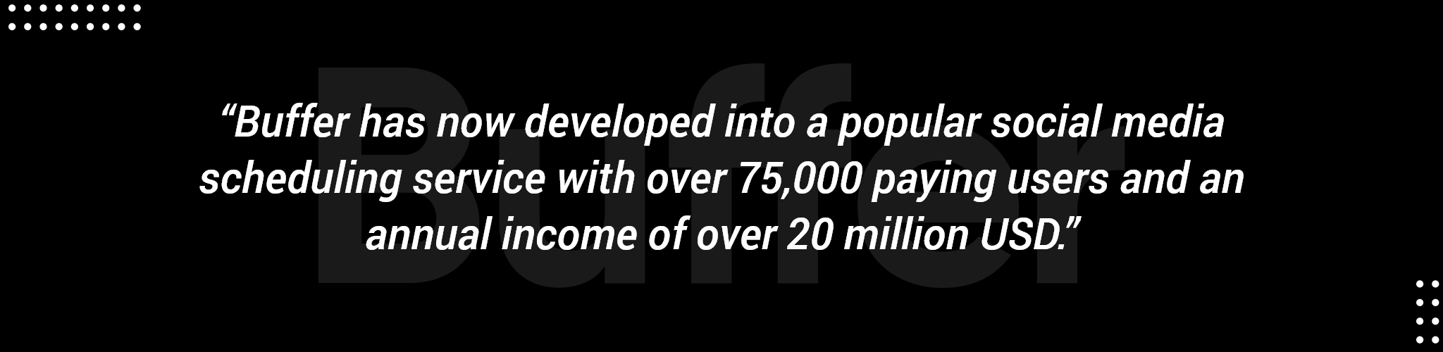 Buffer business model